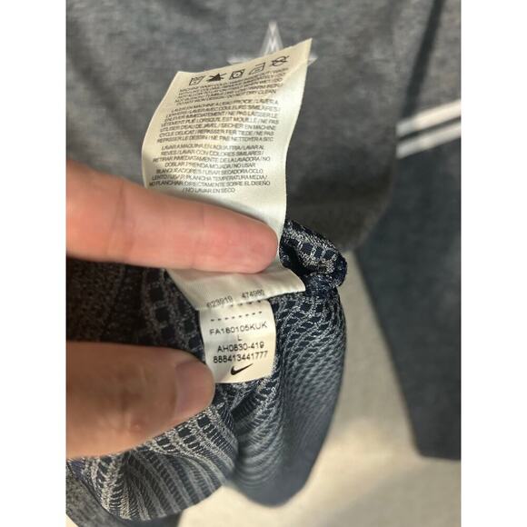 Nike Women's large Dallas Cowboys Football Funnel Neck Sweatshirt Hoodie Top - Picture 6 of 10